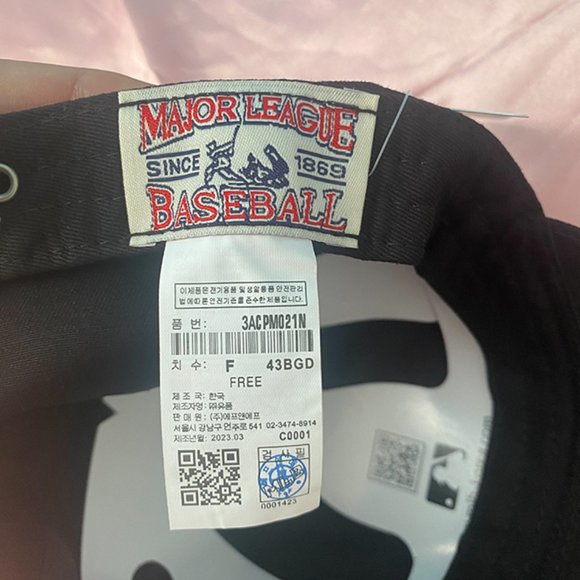 Peaked Cap Drivers Cap MLB White Embroidered Logo Baseball Cap Sun Hat - Picture 12 of 14